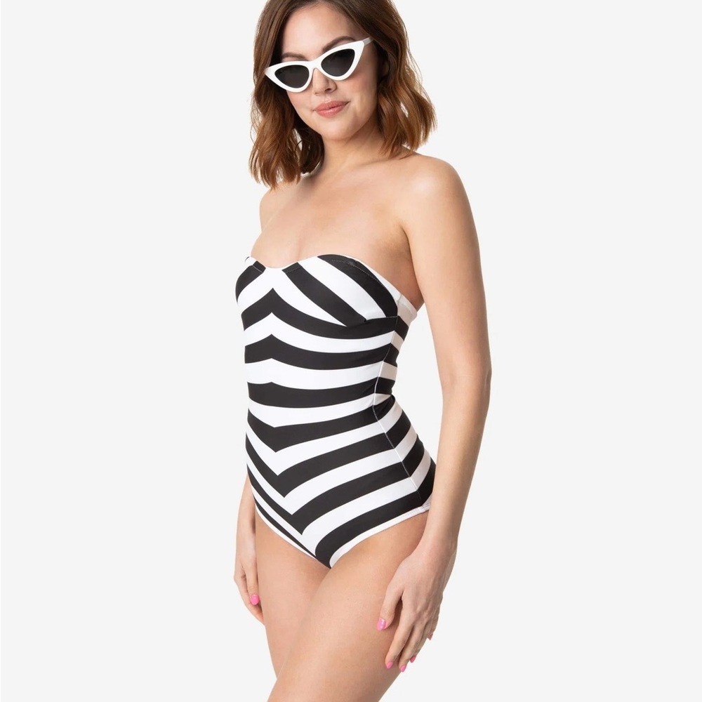Unique Vintage Exclusive Barbie Zebra Bathing Suit